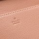 Women's Dionysus Vintage Printed Double G Leather Single Shoulder Crossbody Bag Pink B34