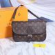 Women's LOUIS VUITTON Diane PM Classic Printed Canvas Coating Single Shoulder Crossbody Handbag 332