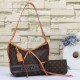 Women's Exquisite Hanging Decoration Retro Printed Canvas&Leather Single Shoulder Crossbody Bag 008