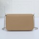 Women's Minimalist Leather Chain Paired with Wallet Crossbody Shoulder Bag 2746