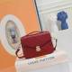 Women's Pochette Metis Embossed Buckle Postman Bag Cross Shoulder Handbag 40780