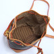 Women's NOE Detachable Adjustable Shoulder Strap Cowhide Bucket Bag Single Shoulder Crossbody Handbag 916