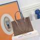 Women's ONTHEGO Embossed Versatile Cowhide Tote Bag Shopping Bag Crossbody Single Shoulder Handbag 44579