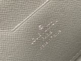 Men's Laser Design Printed Fashion Canvas Wallet grey M63237