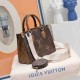 Women's Classic Embossed Microfiber Paired with Wallet Cross Shoulder Handbag brown 45039