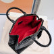 Women's GRAND PALAIS Series Printed Cowhide Crossbody Handbag black 58914
