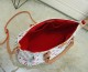 Women's New Colorful Printed Canvas Patchwork Leather Travel Bag Crossbody Shoulder Bag B48814