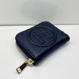 Men's Classic Retro Printed Zipper Leather Wallet A16