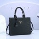 Women's Metal Engraved Logo Leather Tote Bag Shopping Bag Crossbody Shoulder Handbag 68801