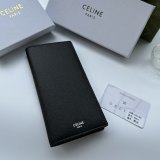 Men's Minimalist Solid Color Portable Cowhide Wallet black 505