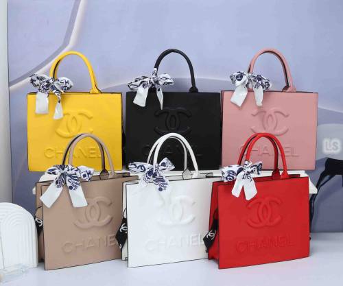 Women's Three-dimensional Large Font Logo Butterfly Woven Belt Decoration Shopping Bag Handbag 6921