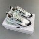 Air Max 270 React White Green Running Shoes