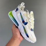 Air Max 270 React White Green Running Shoes