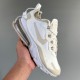 Air Max 270 React White apricot Running Shoes