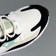 Air Max 270 React shoes white black green