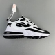 Air Max 270 React shoes black white