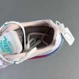 Air Max 270 React Summit shoes White Bleached Aqua