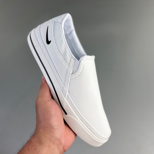 Court Legacy Slip On Shoes White CW6540-100
