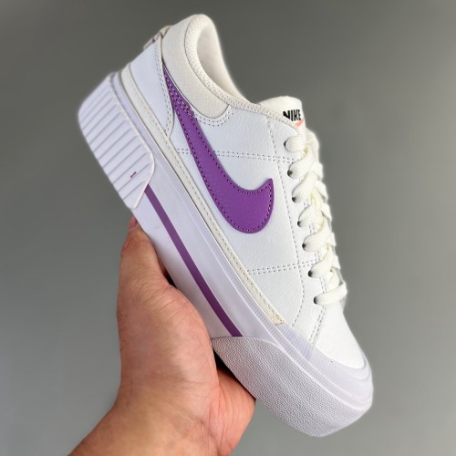 Court legacy lift Wuaterrneksteam Board shoes white purple