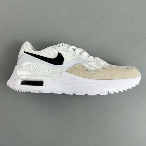 Air Max Systm running shoes White apricot Black