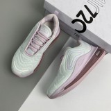 Air Max 720 running shoes white pink AO2924