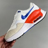 Air Max Systm running shoes white Blue orange