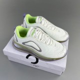 Air Max 720 running shoes White Green Purple AO2924-010