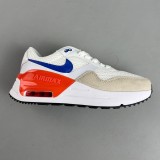 Air Max Systm running shoes white Blue orange
