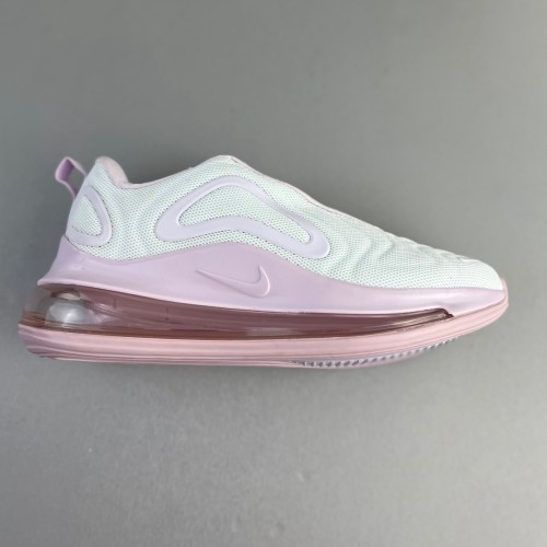 Air Max 720 running shoes white pink AO2924-010