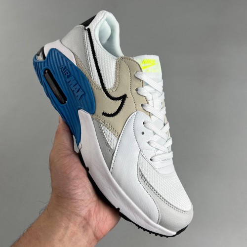 Air Max Excee white blue running shoes CD4165-103