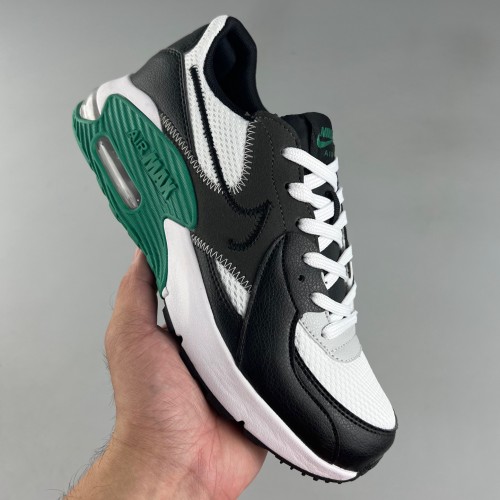Air Max Excee black green running shoes CD4165-101