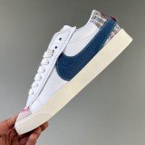 Blazer Low 77 Jumbo Board shoes white blue FJ7741