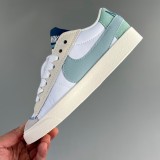 Blazer Low 77 Jumbo Board shoes white blue DQ1470-106