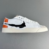 Blazer Low 77 JUMBO Board shoes White orange FD2158-222