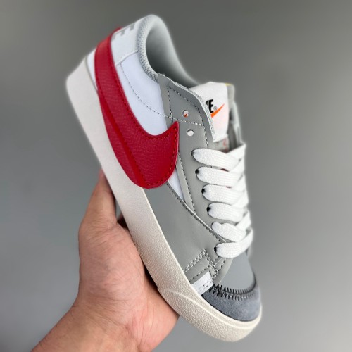 Blazer Low 77 Jumbo Board shoes White RED DQ8769-100