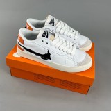 Blazer Low 77 VNTG Board shoes White black orange DQ1470