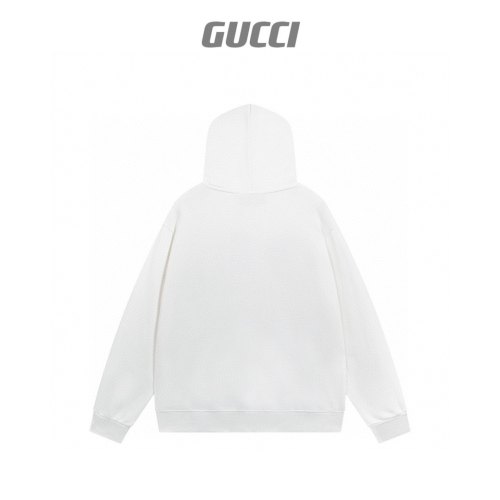Adult Men's Casual Hooded Sweatshirt White