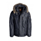 Men's Right Hand winter thickened warm hooded down jacket