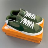 Blazer Low 77 Jumbo Board shoes green White FJ5468-366