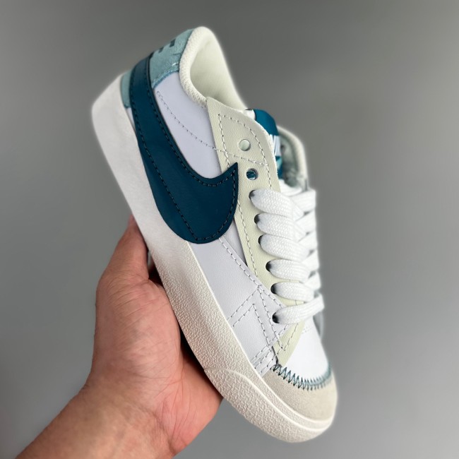 Blazer Low 77 JUMBO Board shoes White blue DQ1470-106