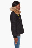 Women's NEW DENALI Mid-length winter thickened warm hooded down jacket black