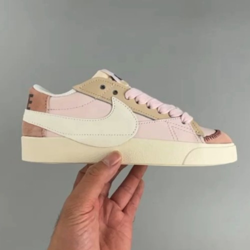 Blazer Mid Board shoes white pink DQ1470-102