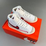 Blazer Mid Board shoes white Red CZ4627-100