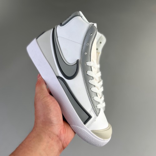 Blazer Mid Board shoes white grey CZ4627-100