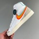 Blazer Mid Board shoes white orange CZ4627-100