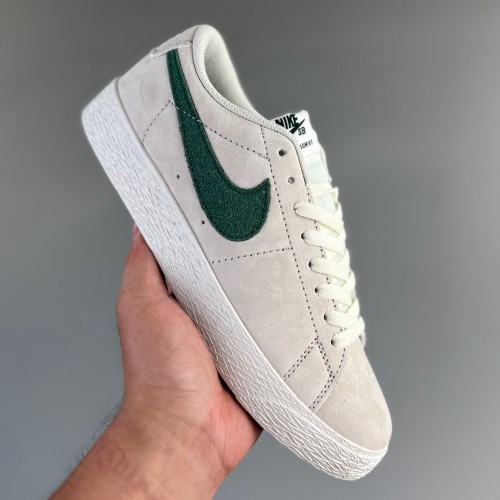 Blazer Canvas Low Premium Board shoes white green 864347