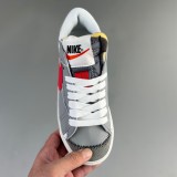Blazer Low 77 Jumbo Board shoes grey red DQ1470-601