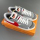 Blazer Low 77 Jumbo Board shoes grey red FJ5468-386