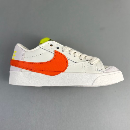 Blazer Low 77 Jumbo Board shoes White orange DQ1470-001