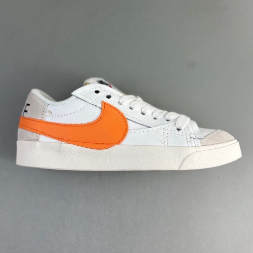 Blazer Low 77 Jumbo Board shoes White orange DQ1470-001